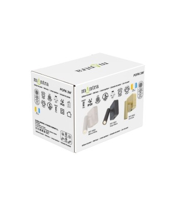 POPA * APLIQUE LECTOR 3W 3000K BLANCO